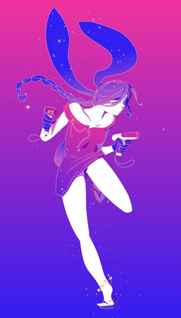 Loris the Bunny Girl by noshylover