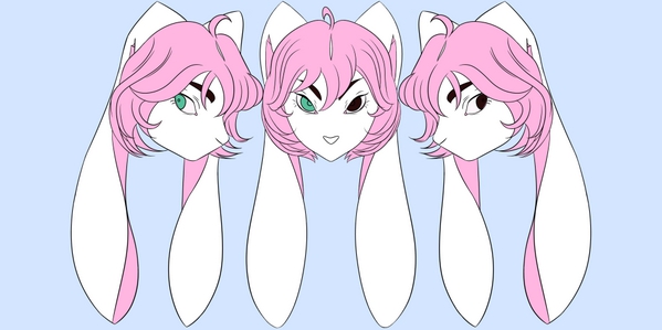 Heterochromia Rabbit Concept by noshylover