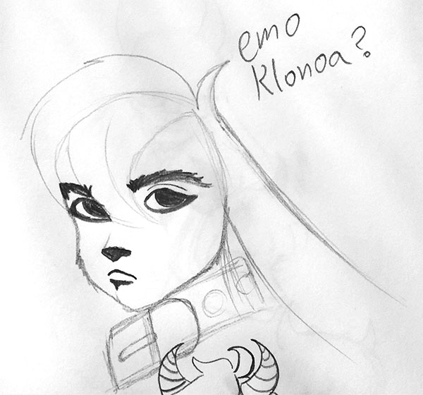 Emo Klonoa by noshylover
