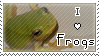 I love frogs